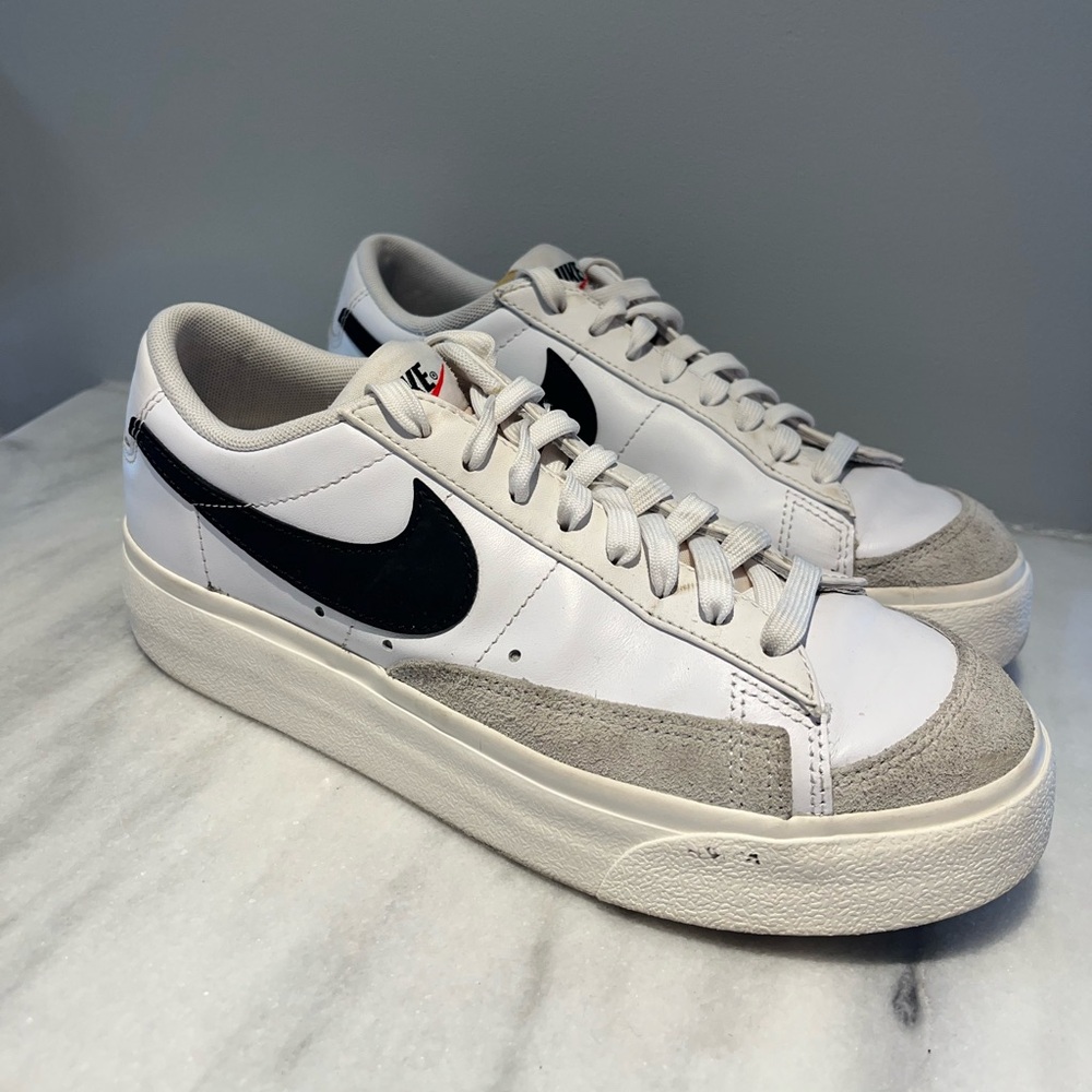Nike Blazer Low Platform Sneakers Size 8